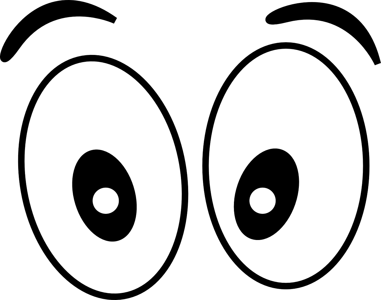 surprised eyes
