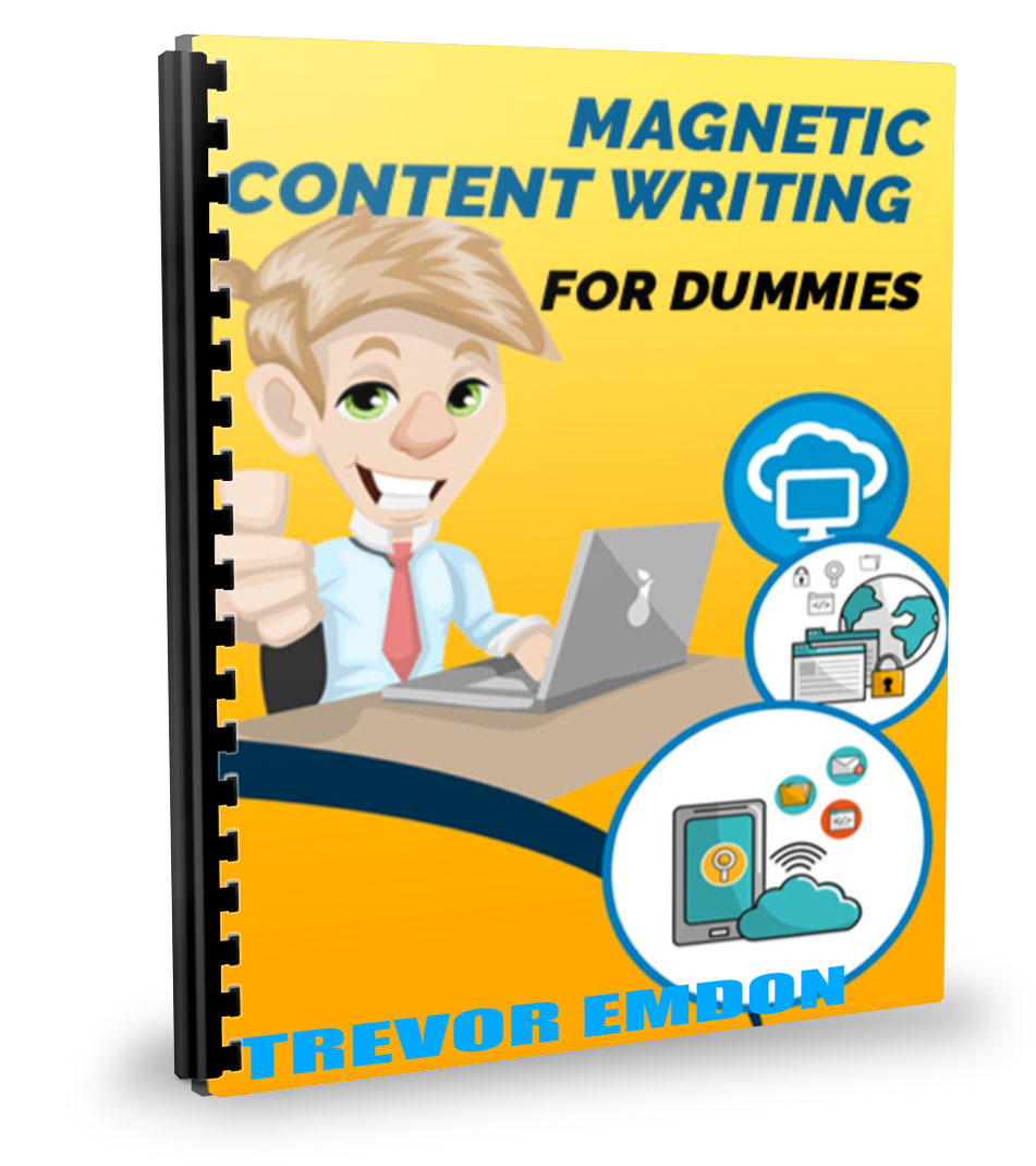Magnetic Content Writing For Dummies report ecover Magnetic Content Writing For Dummies free report