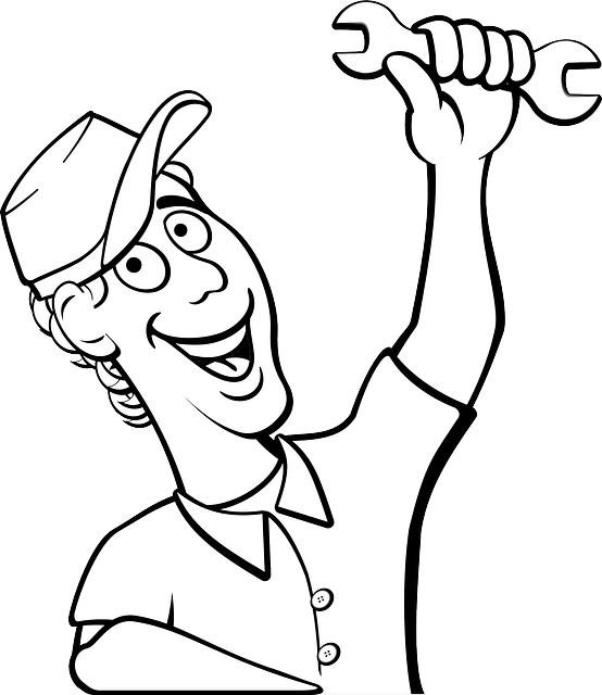 repairman cartoon