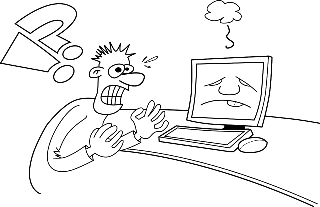 computer-problem cartoon
