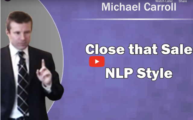 Close that sale NLP style
